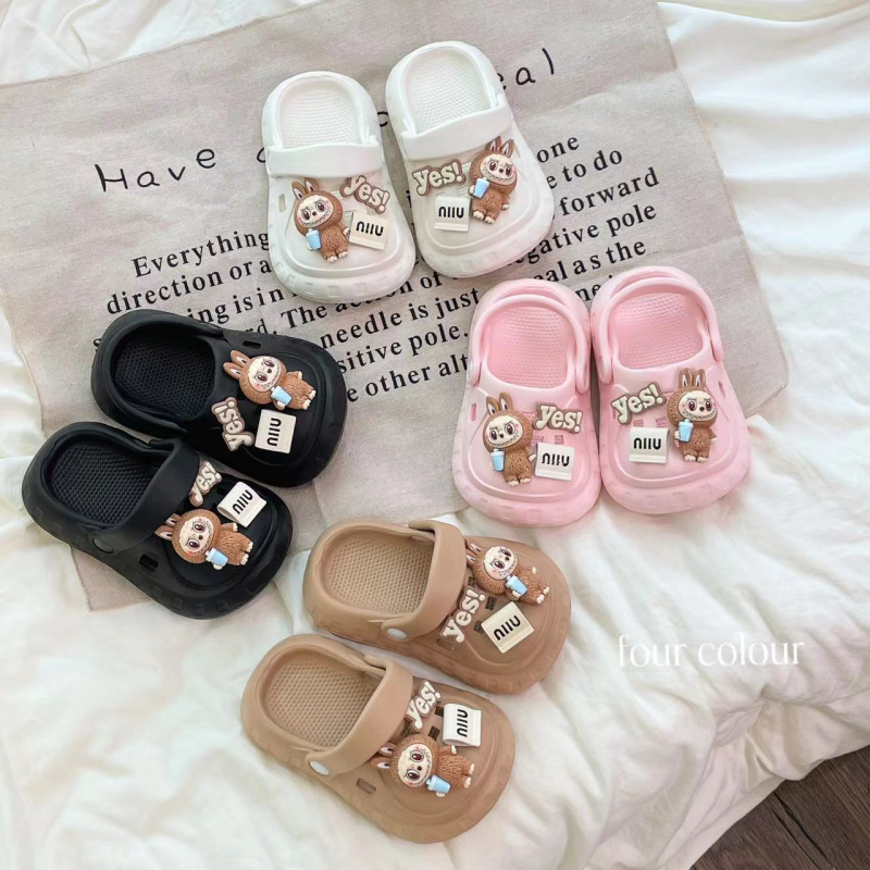 Dječje sandale za plažu - EVA gornji dio, unisex, uzrast 1–3 i 4–6 godina, Cartoon Paradise stil (EVA; uzrast 1–3, 4–6; unisex; Cartoon Paradise)