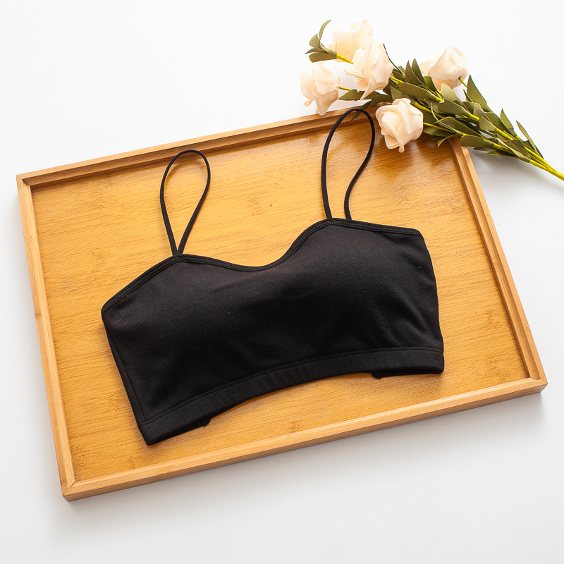 Pamukasti bezšalni tube top wrap, 3/4 šalica, oblikovana šalica, prozračan