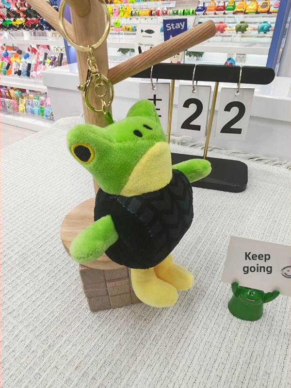 Плюшен ключодържател: акула-бебе и бананова маймуна, PP памук за пълнеж, супер мека къса плюшена повърхност, модел HN00066, персонализиране по мостра, унисекс, 7–14 г