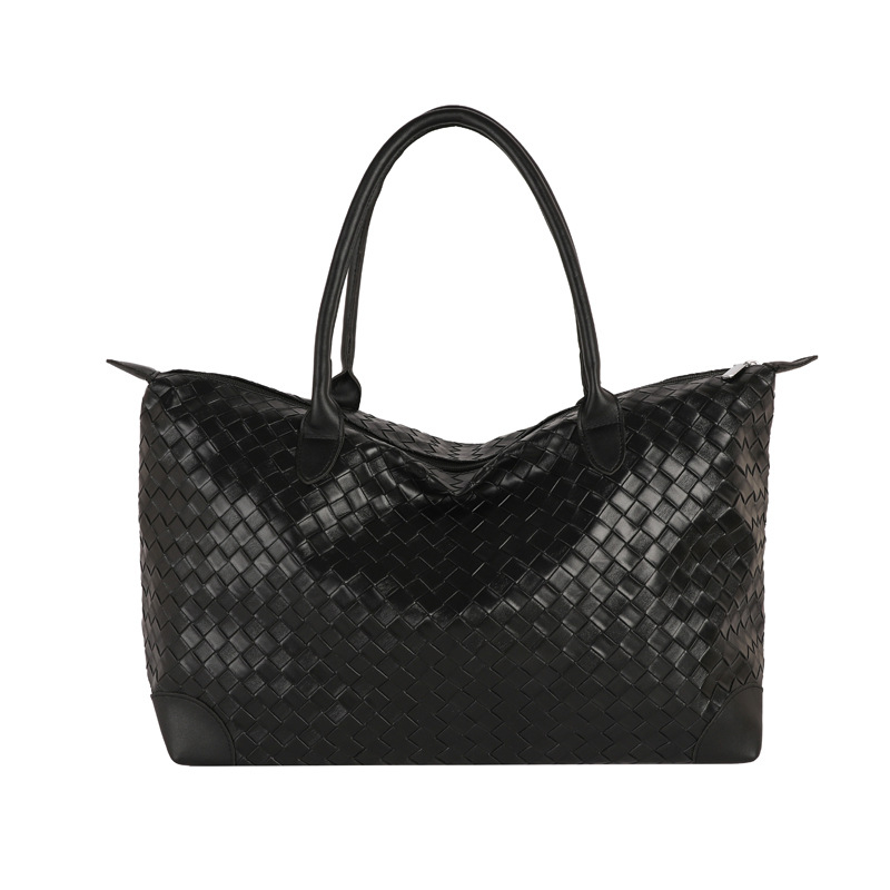 Geantă Tote, stil coreean, unisex pentru utilizare zilnică (material PU; stil urban; căptușeală poliester)