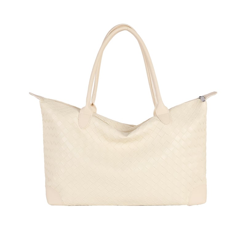 Geantă Tote, stil coreean, unisex pentru utilizare zilnică (material PU; stil urban; căptușeală poliester)