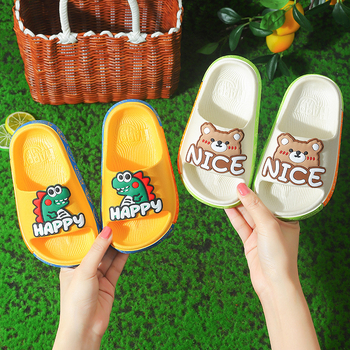 Dječje flip-flop papuče s crtić motivom, gornji dio PVC, potplat PVC, jednokatno oblikovanje, prozračne i protuklizne, za uzrast 1-12 godina