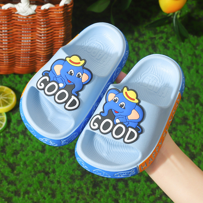 Dječje flip-flop papuče s crtić motivom, gornji dio PVC, potplat PVC, jednokatno oblikovanje, prozračne i protuklizne, za uzrast 1-12 godina