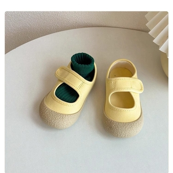 Dječje platnene tenisice, unisex, zatvaranje na Velcro traku, niski gornji dio, gumena potplata