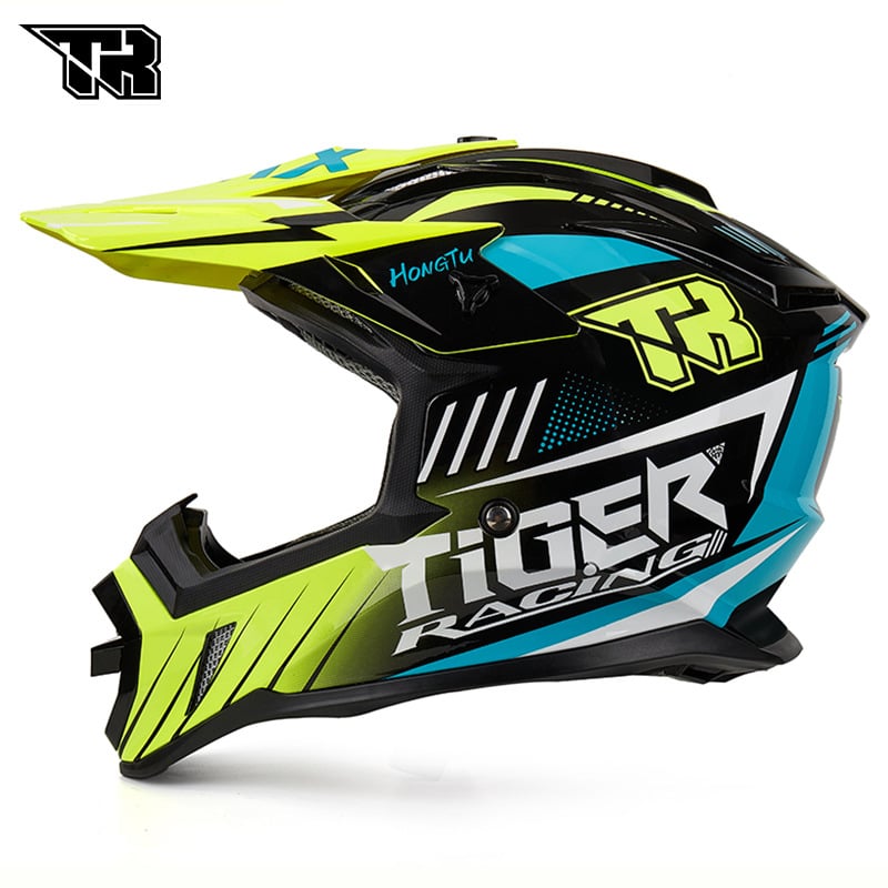 Tiger kerékpáros sisak off-road, kettős használat, ABS héj, uniszex, felnőtt, 3C tanúsítvány