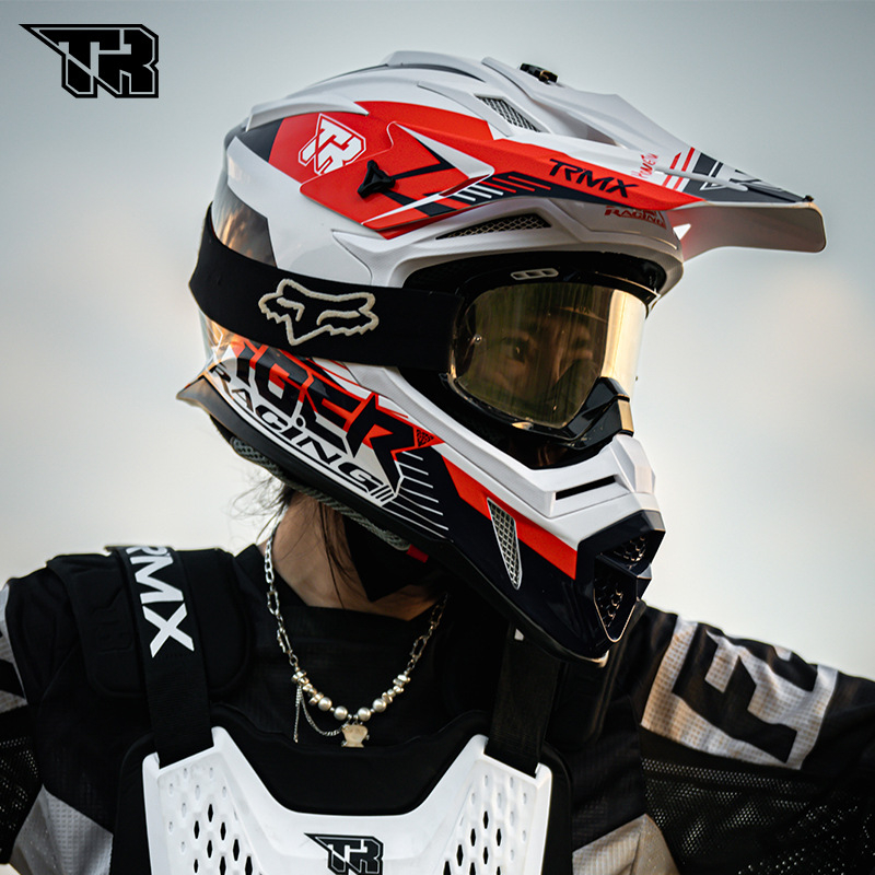 Tiger kerékpáros sisak off-road, kettős használat, ABS héj, uniszex, felnőtt, 3C tanúsítvány