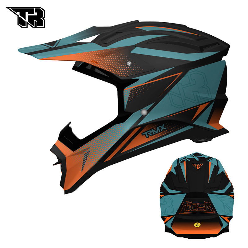 Tiger kerékpáros sisak off-road, kettős használat, ABS héj, uniszex, felnőtt, 3C tanúsítvány