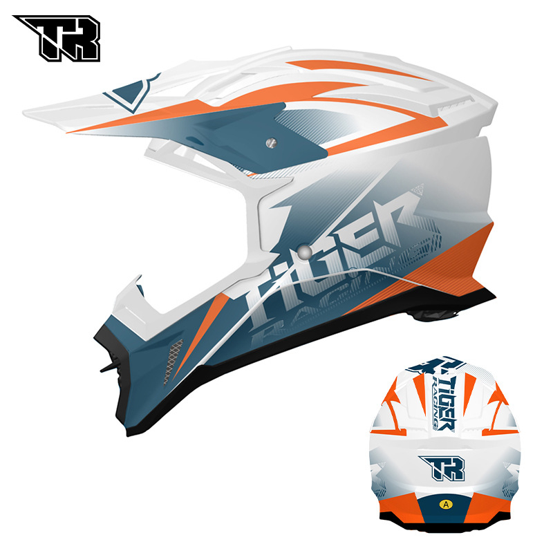 Tiger kerékpáros sisak off-road, kettős használat, ABS héj, uniszex, felnőtt, 3C tanúsítvány