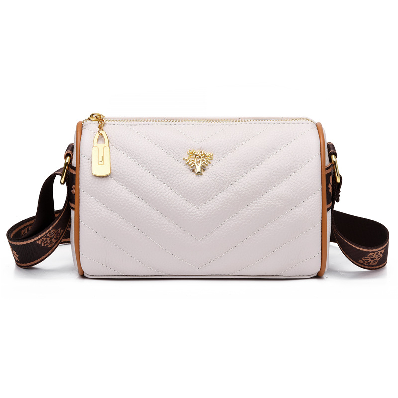Torba preko ramena crossbody, koža prve klase, oblik jastuka, zatvarač, džepovi za mobitel i dokumente