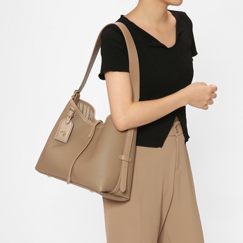 Tote torba za svakodnevnu upotrebu – europsko-američki retro stil, PU materijal, crossbody torba, unutarnji džep sa zipom i džep za telefon, magnetsko zatvaranje