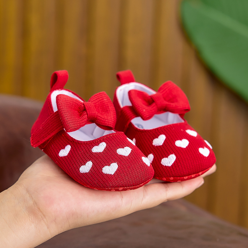 Princezine dječje cipele za bebe, prozračni pamuk gornji dio, Velcro kopčanje, za 12–36 mjeseci, proljeće–jesen, protuklizne potplate