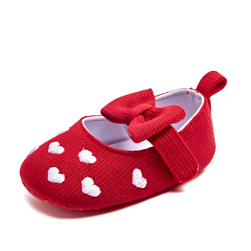 Princezine dječje cipele za bebe, prozračni pamuk gornji dio, Velcro kopčanje, za 12–36 mjeseci, proljeće–jesen, protuklizne potplate