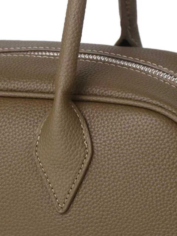 Torba baguette od prave kože, na rame, elegantna ženska torba