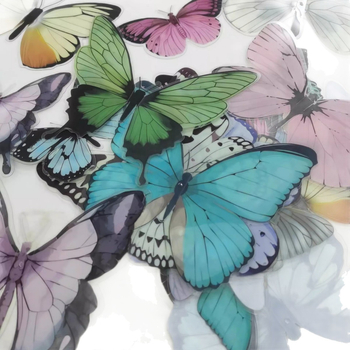 3D pillangó filc falpanel bejárathoz — dekoratív falidísz fotófal és TV-háttérhez (Anyag: poliészter rost; Funkciók: nedvességálló, molyok elleni, szennyeződés elleni, penészálló)