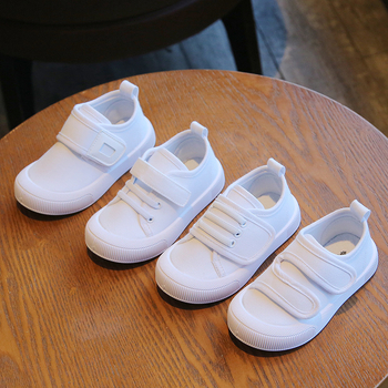 Pantofi de copii din pânză cu Velcro, respirabili, antiderapanti, talpă joasă, unisex, pentru copii 1–12 ani