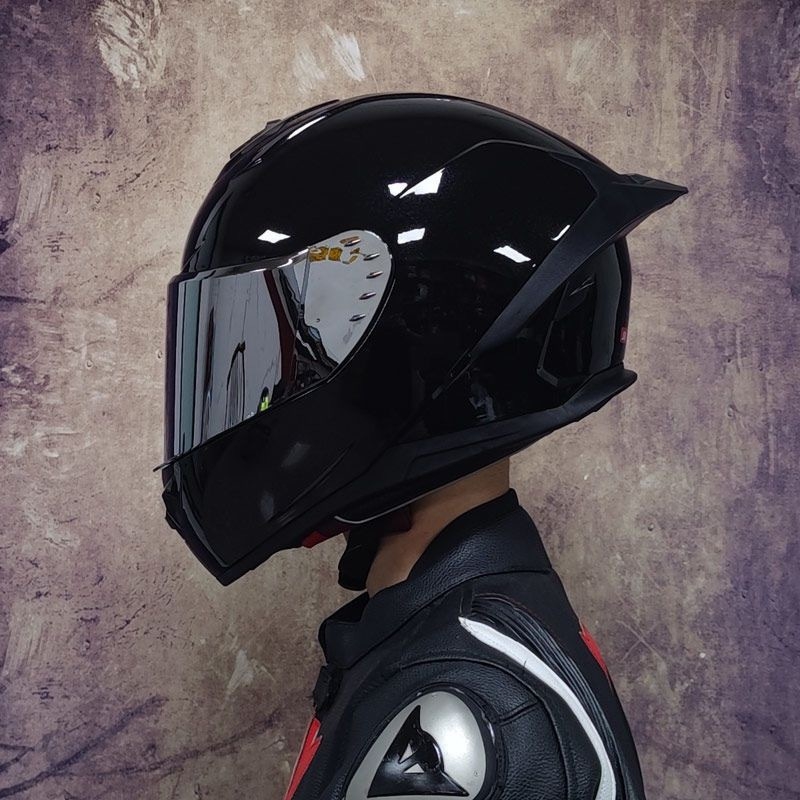 Мотоциклетна каска за пълно лице – ABS, 3C сертифицирана, за възрастни, всички сезони, за ежедневни пътувания