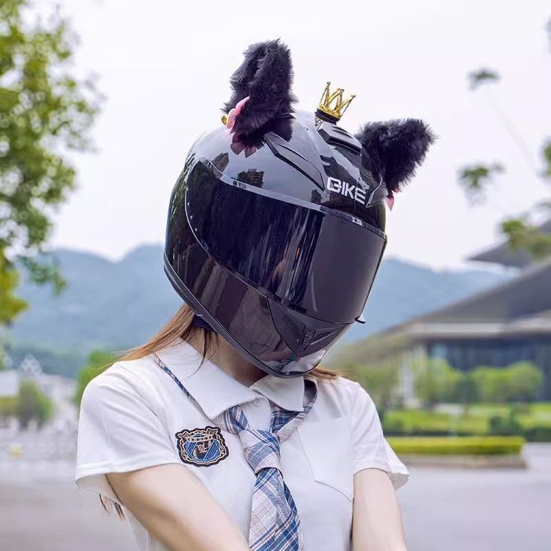 Мотоциклетна каска за пълно лице – ABS, 3C сертифицирана, за възрастни, всички сезони, за ежедневни пътувания