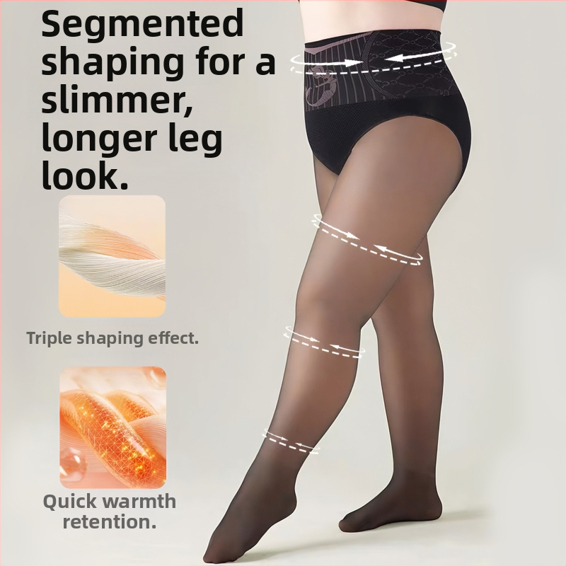 Νάιλον καλσόν με σχήμα, αντί σκίσιμο, μπικίνι γασέτ, μεσαίο πάχος