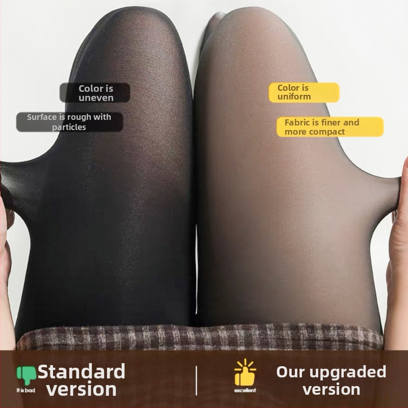 Νάιλον καλσόν με σχήμα, αντί σκίσιμο, μπικίνι γασέτ, μεσαίο πάχος