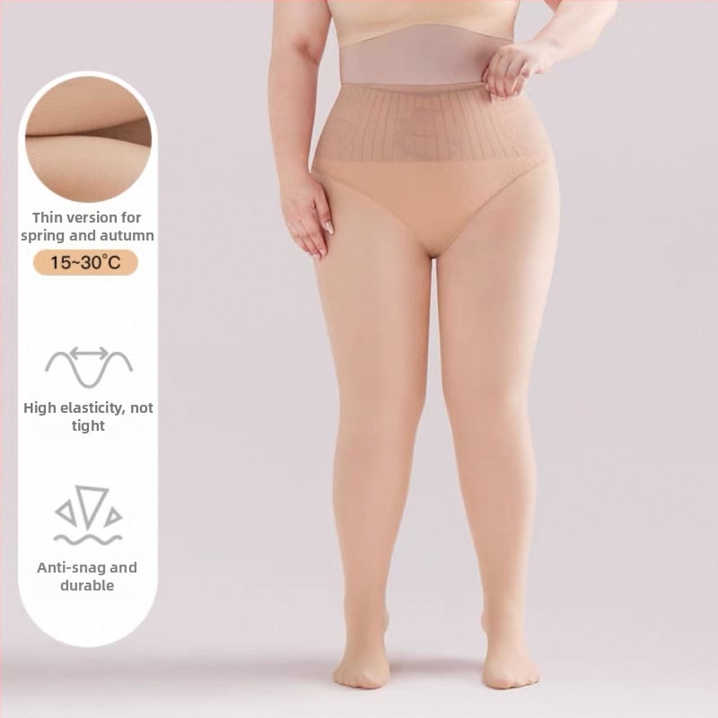 Νάιλον καλσόν με σχήμα, αντί σκίσιμο, μπικίνι γασέτ, μεσαίο πάχος