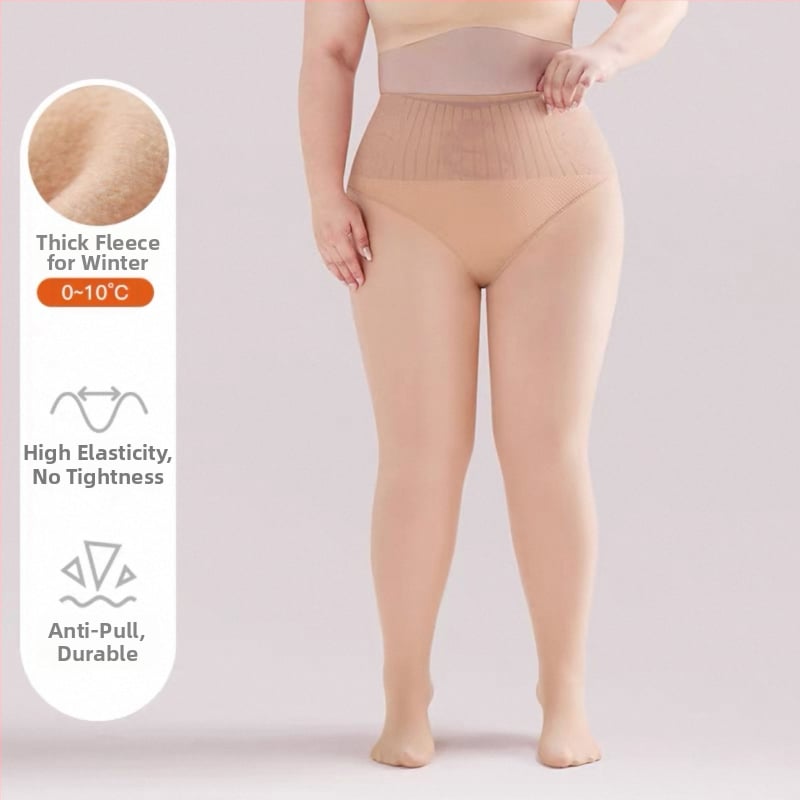 Νάιλον καλσόν με σχήμα, αντί σκίσιμο, μπικίνι γασέτ, μεσαίο πάχος