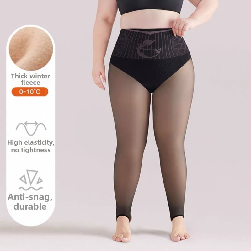 Νάιλον καλσόν με σχήμα, αντί σκίσιμο, μπικίνι γασέτ, μεσαίο πάχος