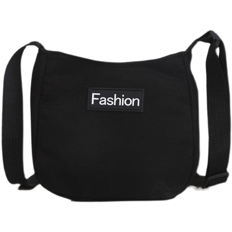 Yuhao Vertikalna Kvadratna Crossbody Torba, Oxford Tkanina, Zatvarač, Poliester Podstava, 3D Vanjski Dizajn