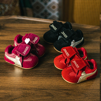 Dječje sportske tenisice – unisex, Velcro zatvaranje, gornjište od mikrovlakana, sportski stil, protuklizna potplat, zadržavaju toplinu (jesen 2024)