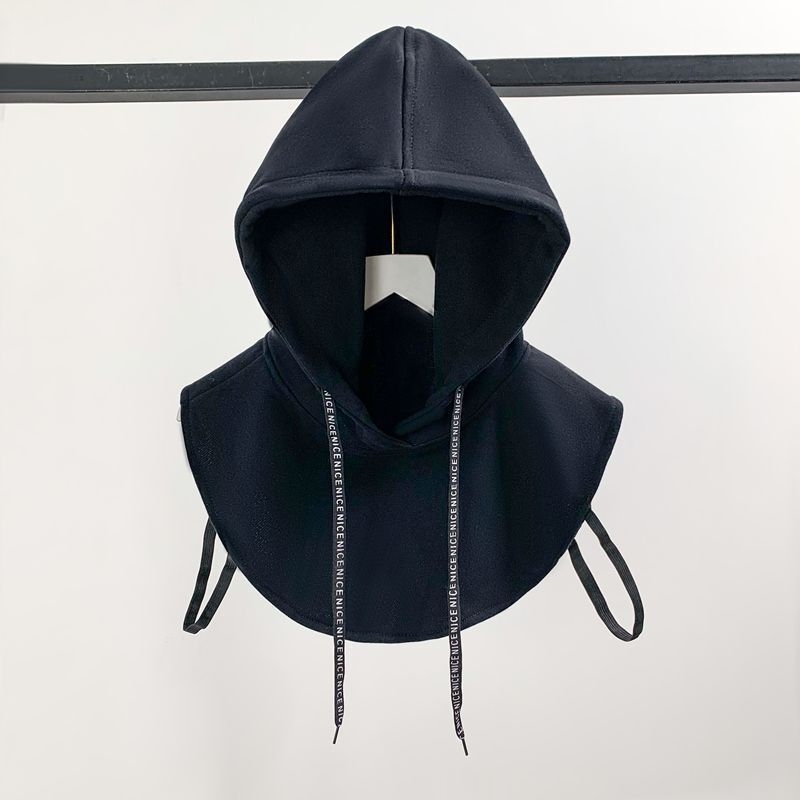 Hanorac pentru copii cu glugă, guler fals detașabil, căptușit cu fleece, din poliester, pentru primăvara 2025