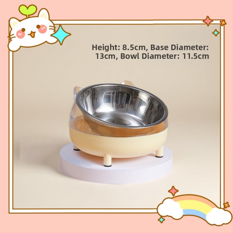 Είδη Διατροφής για Κατοικίδια — κεραμικό μπολ φαγητού κατά της ανατροπής για χάμστερ και τροφοδότης από ανοξείδωτο χάλυβα για μικρά ζώα