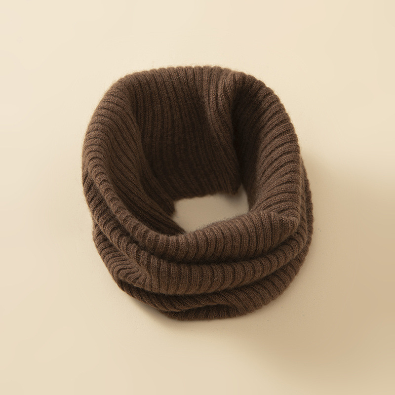 Fular din cașmir pentru gât, cald, tricotat cu cinci ace, pentru iarnă, cod A12-39--W-18