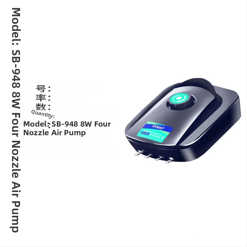 Songbao akváriumi oxigénpumpa, dugaszolható, otthoni használatra (Brand: Songbao; Import: No; Market: Other)