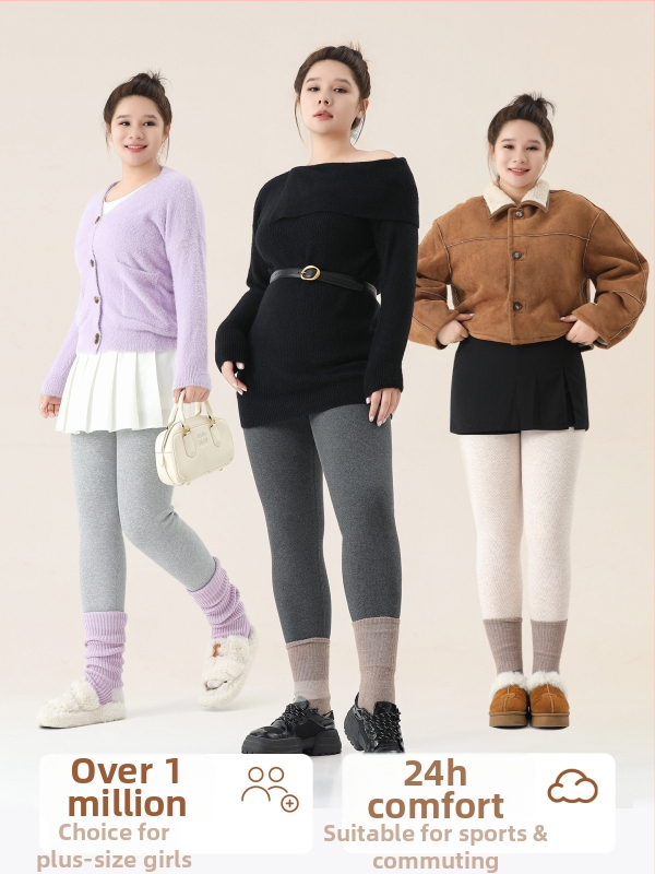 Dámske legíny z bavlny s fleecovou podšívkou, pruhovaný vzor, vysoký pás, plná dĺžka, bavlna-elastánová látka