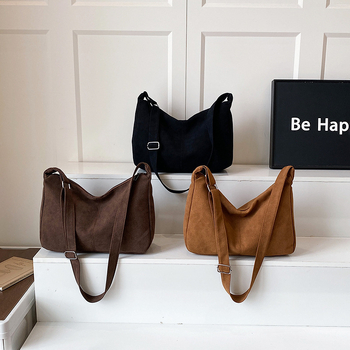 Geantă crossbody din PU, stil urban minimalist, formă dreptunghiulară, închidere cu fermoar, buzunar interior cu fermoar, curea simplă, căptușeală din poliester, pentru uz zilnic.