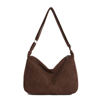 Geantă crossbody din PU, stil urban minimalist, formă dreptunghiulară, închidere cu fermoar, buzunar interior cu fermoar, curea simplă, căptușeală din poliester, pentru uz zilnic.