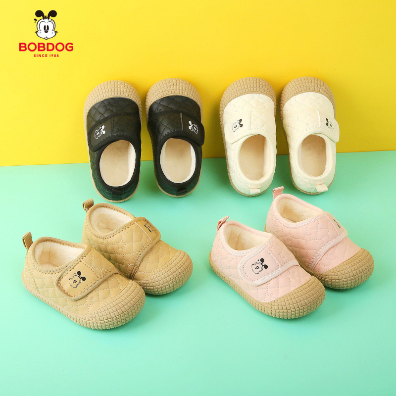 Patike za bebe 12-36 mj., zima, gornji dio od sintetičke kože, Velcro kopčanje, protuklizna potplat