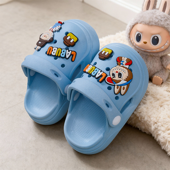 Dječje Crocs-stil sandale s karikaturom, Slip-On, protuklizna PVC podloga, unisex ljeto