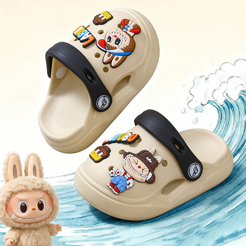 Dječje Crocs-stil sandale s karikaturom, Slip-On, protuklizna PVC podloga, unisex ljeto