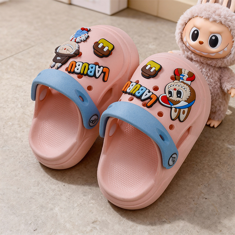 Dječje Crocs-stil sandale s karikaturom, Slip-On, protuklizna PVC podloga, unisex ljeto