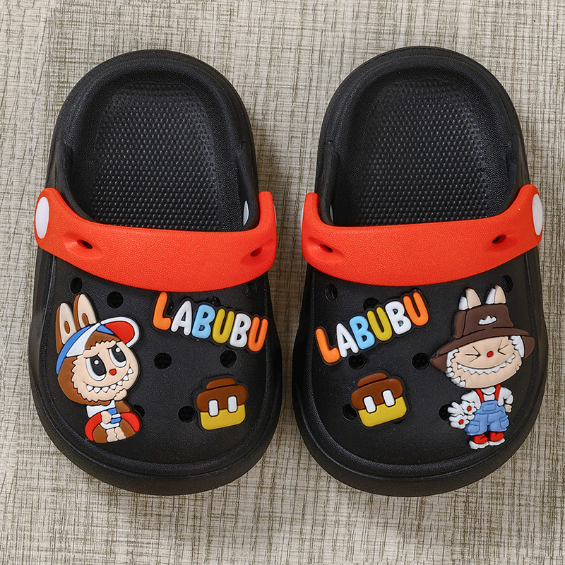 Dječje Crocs-stil sandale s karikaturom, Slip-On, protuklizna PVC podloga, unisex ljeto