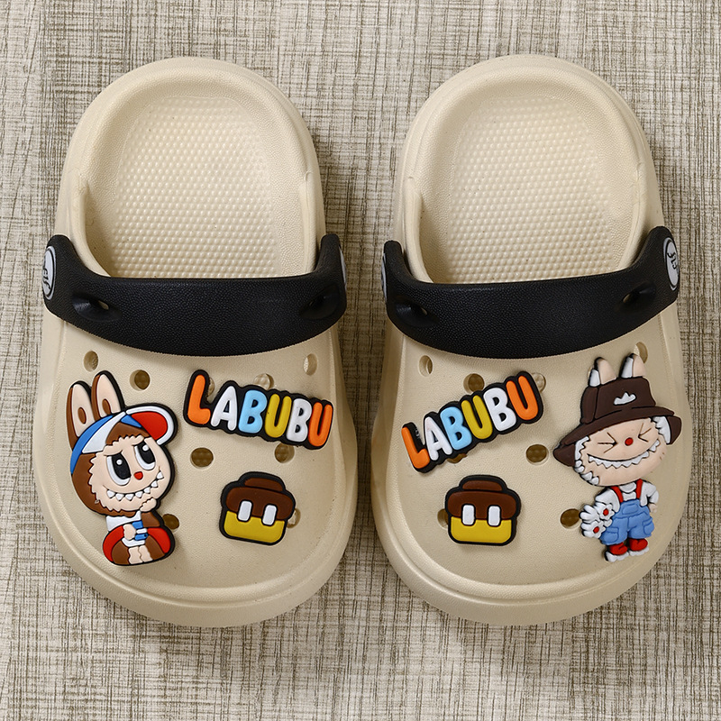 Dječje Crocs-stil sandale s karikaturom, Slip-On, protuklizna PVC podloga, unisex ljeto