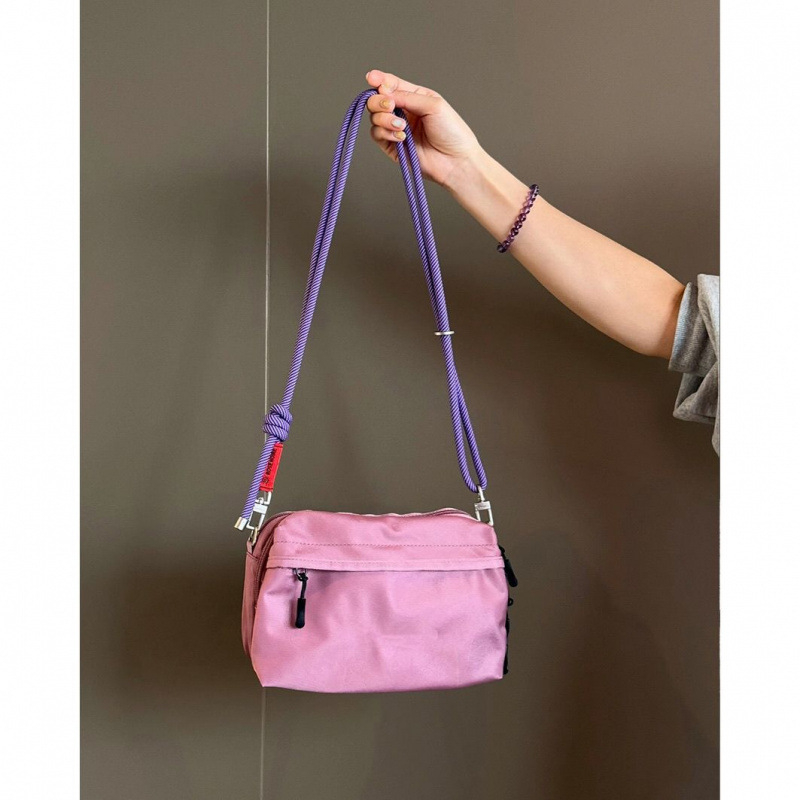 Crossbody torba, unisex stil, poliester materijal, kvadratni dizajn, proljeće 2025 izdanje