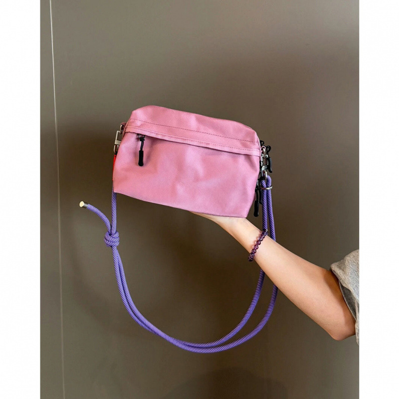 Crossbody torba, unisex stil, poliester materijal, kvadratni dizajn, proljeće 2025 izdanje