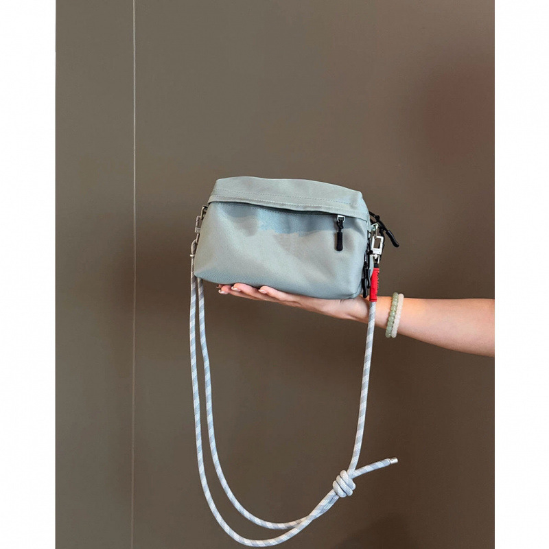 Crossbody torba, unisex stil, poliester materijal, kvadratni dizajn, proljeće 2025 izdanje