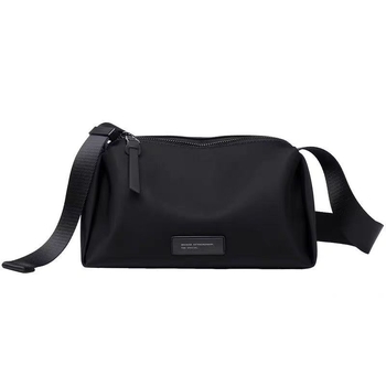 Nylon Crossbody torba za žene, jednostruka ramena, zatvarač na zip, unutarnji džep na zip i džep za telefon, ljeto 2025