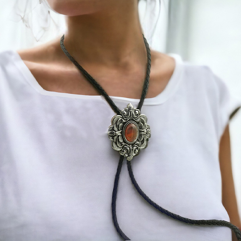 Bolo kravata – Collar Flower, Unisex, Rayon, Proljeće 2024