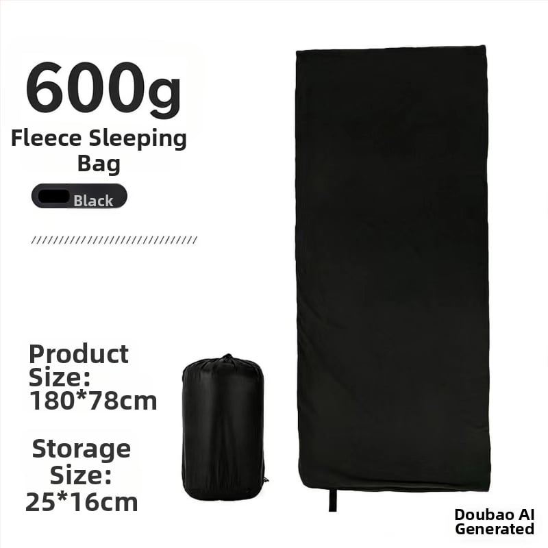 Υπνόσακος φλίς, στυλ φακέλου, γέμισμα φλίς, ύφασμα φλίς, για ενήλικες, 600–700 g