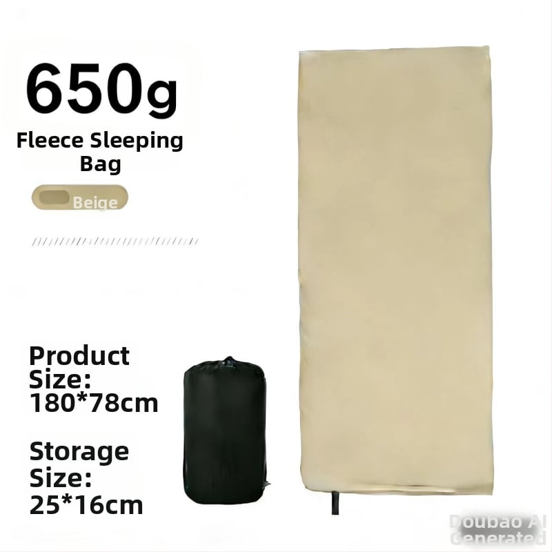 Υπνόσακος φλίς, στυλ φακέλου, γέμισμα φλίς, ύφασμα φλίς, για ενήλικες, 600–700 g