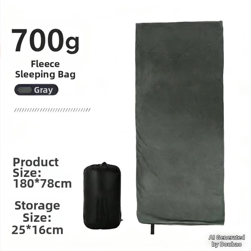 Υπνόσακος φλίς, στυλ φακέλου, γέμισμα φλίς, ύφασμα φλίς, για ενήλικες, 600–700 g