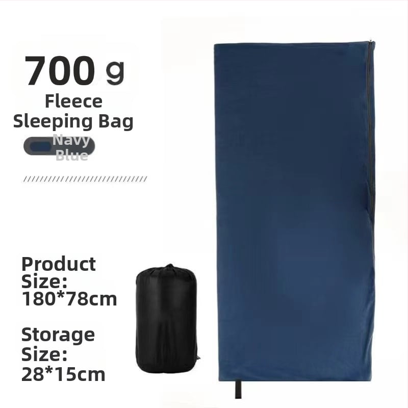 Υπνόσακος φλίς, στυλ φακέλου, γέμισμα φλίς, ύφασμα φλίς, για ενήλικες, 600–700 g